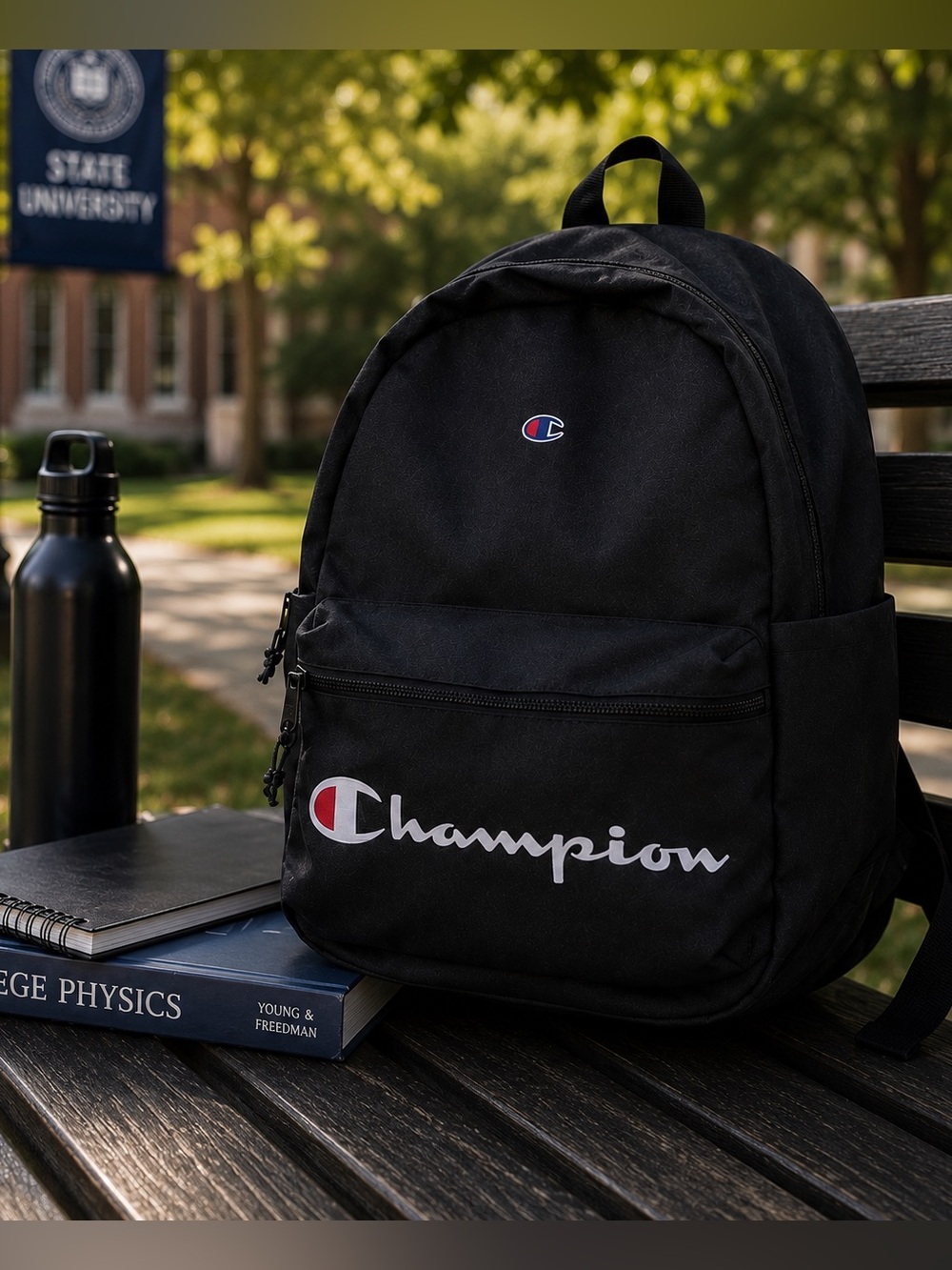 🌙✨ CHAMPION Champ Franchise  Backpack
